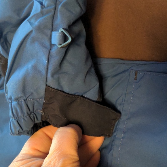 Land's End Boys Small Size 8 Blue/Navy Warm Winter Jacket - Picture 5 of 5